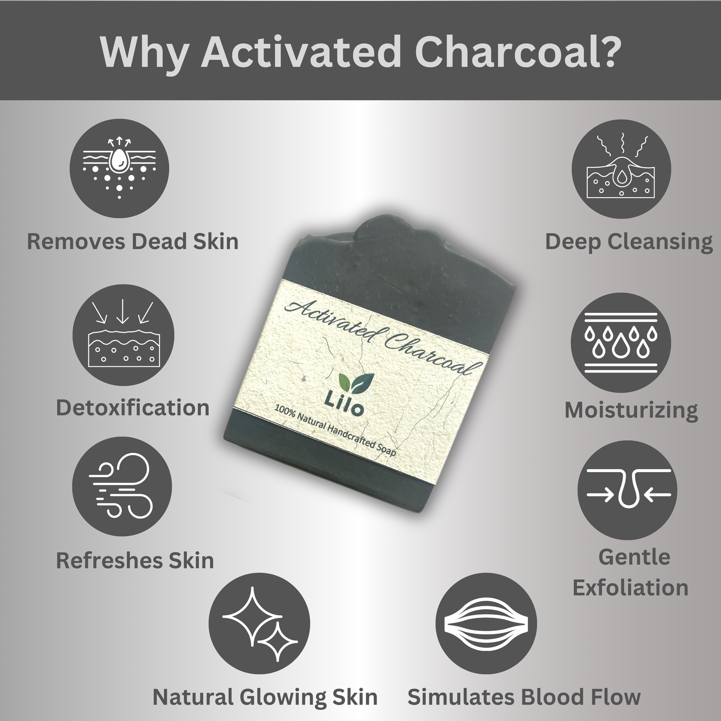 Activated Charcoal | For Oily Skin | Activated Charcoal | Organic Wild Forest Honey | Kokum Butter | Cold Pressed Coconut Oil