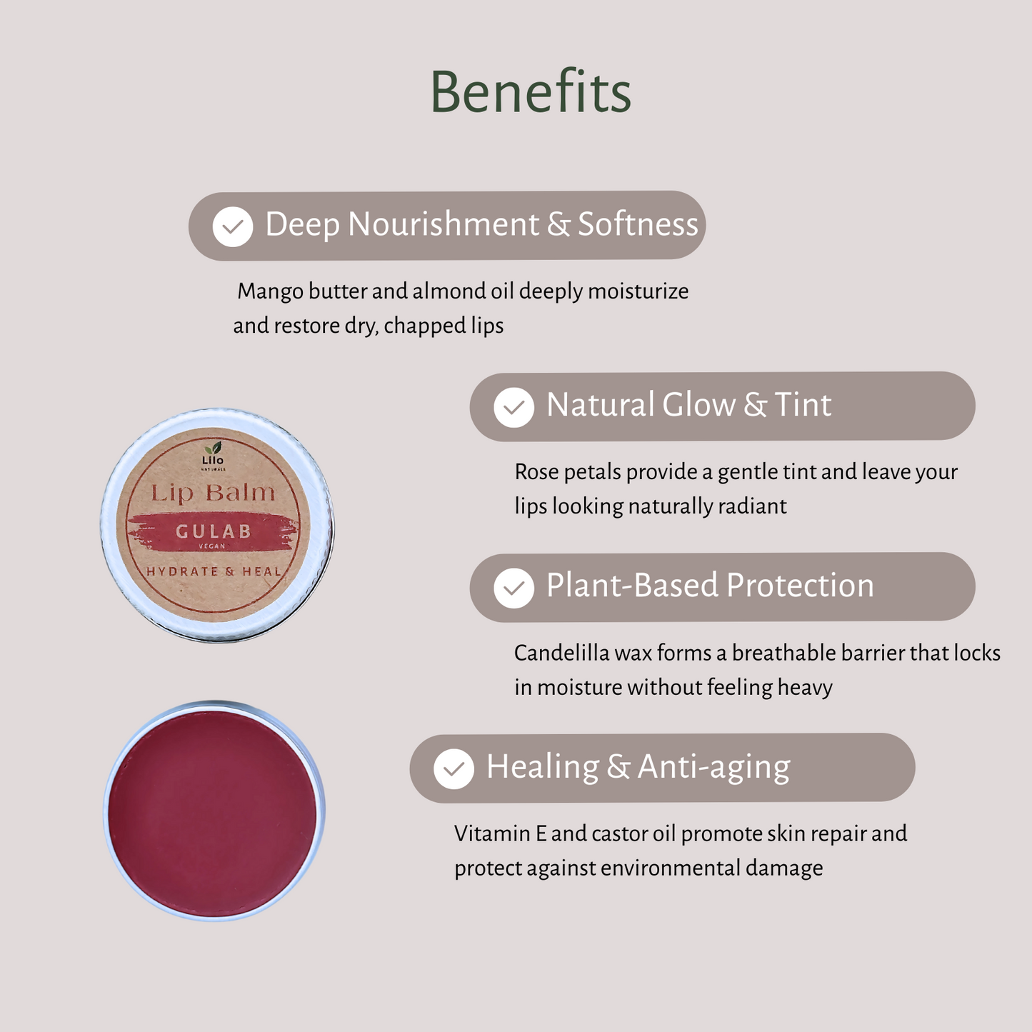 Gulab | Pigmented & Chapped Lips