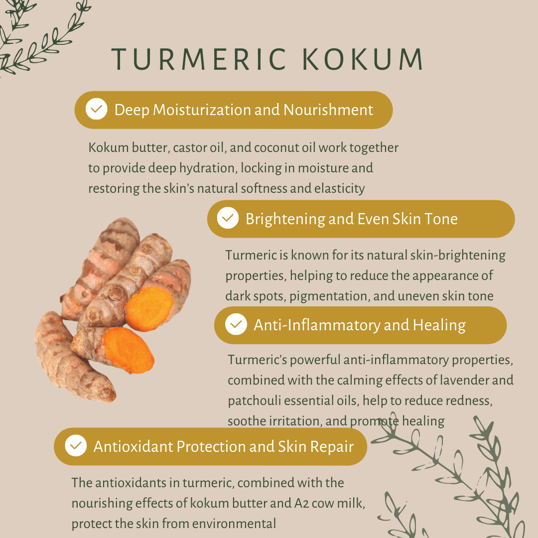 Turmeric Kokum | For Dry Skin
