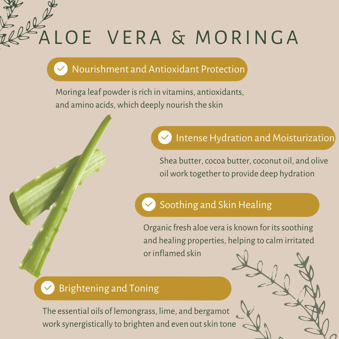 Aloe Vera & Moringa | For Dry Skin