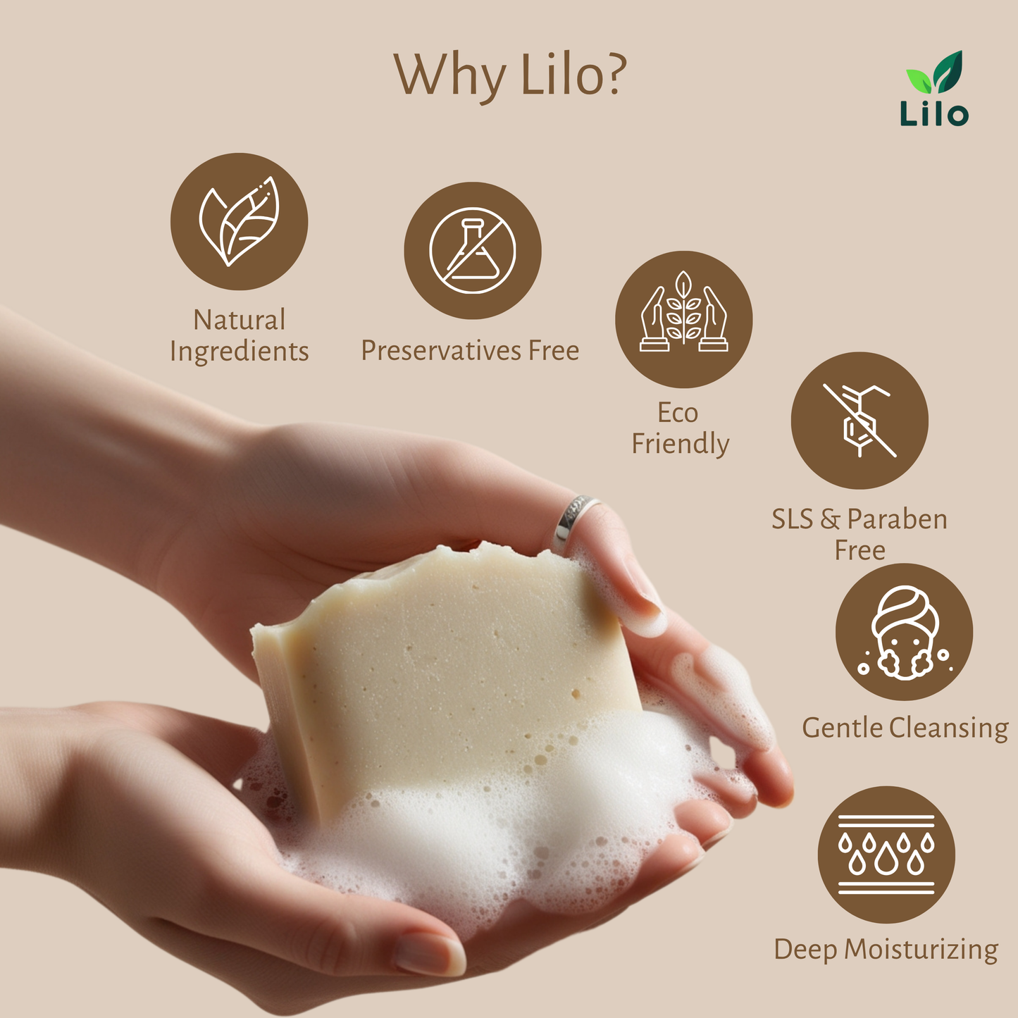 Sandalwood & Khus | For All Skin Type