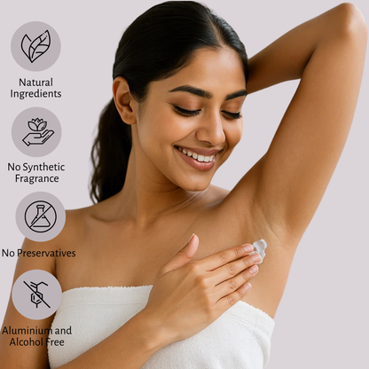 Natural Deodorant Cream | Wild Mist | Enriched with Shea Butter, Mango Butter, Jojoba & Almond Oil