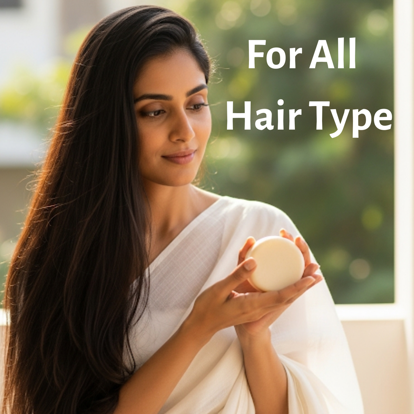 Solid Conditioner Bar for Dry & Frizzy Hair | Enriched with Shea Butter, Jojoba & Broccoli Seed Oil |