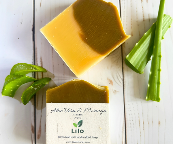 Aloe Vera & Moringa Soap for Dry Skin