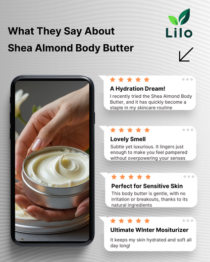 Shea Almond Whipped Body Butter