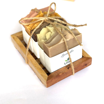 Soap Bundle (5 Soaps and Soap Dish)