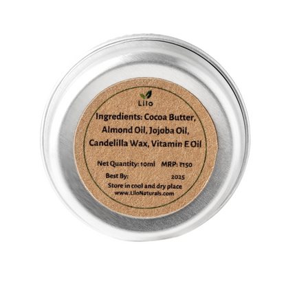Lip Balm (Cocoa Almond) | Cocoa Butter | Almond Oil | Jojoba Oil