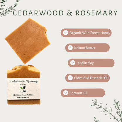 Cedarwood & Rosemary | For Oily Skin