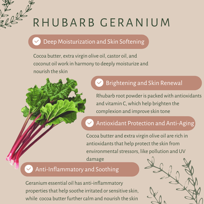 Rhubarb Geranium | For Dry Skin