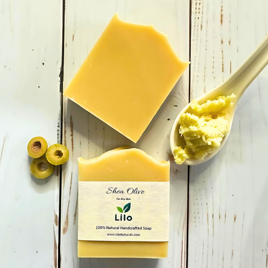 Shea Olive | For Dry Skin | Organic Shea Butter | Mango Seed Butter | Fresh A2 Cow Milk | Extra Virgin Olive Oil | Cold Pressed Coconut Oil